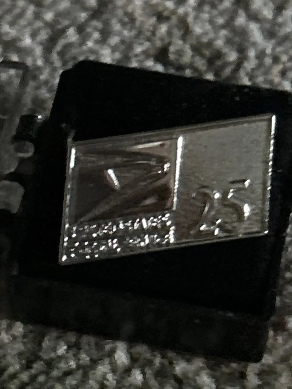 US Postal Service 25 Year Service Mileatone Pin/Brooch